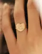 Bague Coeur Or Love Bébé