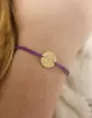 Bracelet Cordon Fille Papillons en Or - La Fée Galipette