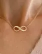 Collier Infini Ajouré en Or Personnalisable
