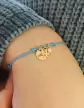 Bracelet Cordon Multi Pampilles en Or à Personnaliser