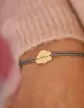Bracelet Nuage Or Cordon Personnalisable