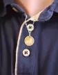 Médaille Ronde M Emblème Zodiaque