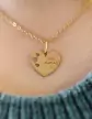 Médaille Coeur M Ajourée Coeurs Mini Nous