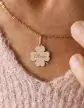 Pendentif Trèfle en Or à Personnaliser