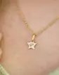 Petite Médaille Étoile en Or Personnalisable