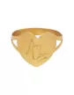 Bague Coeur Or Love Bébé