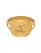 Bague Rectangle Emblème Zodiaque