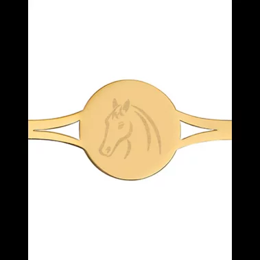 Bague Ronde Cheval image cachée