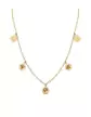 Collier Personnalisé Or 5 Pampilles
