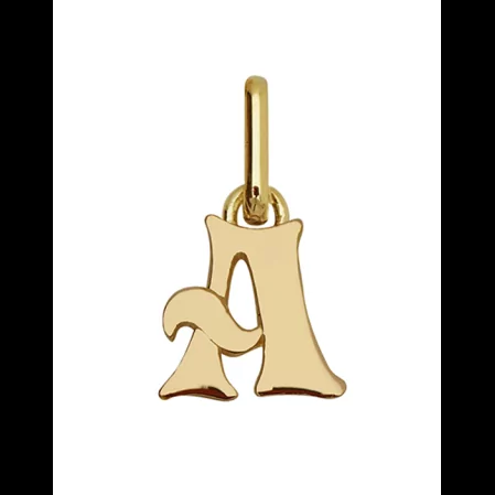 Pendentif Lettre en Or Personnalisable image cachée