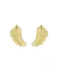 Boucles d’Oreilles Plumes en Or