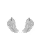 Boucles d’Oreilles Plumes en Or