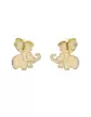 Boucles d’Oreilles Elephant en Or