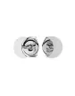 Boucles d’Oreilles Lune en Or