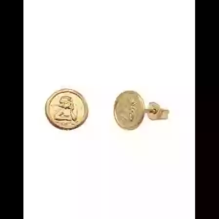 Boucles d&rsquo;Oreilles Ange en Or image cachée