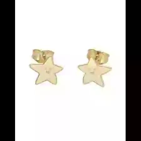 Boucles d&rsquo;Oreilles Etoile en Or image cachée