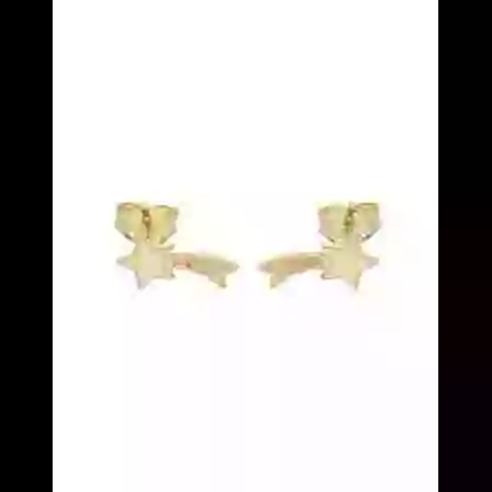 Boucles d&rsquo;Oreilles Etoile Filante en Or image cachée