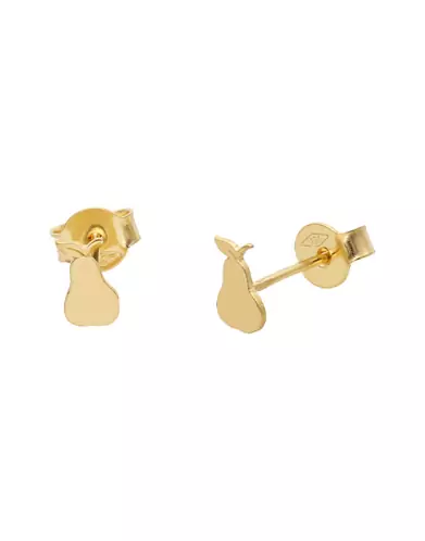 Boucles d’Oreilles Poire en Or