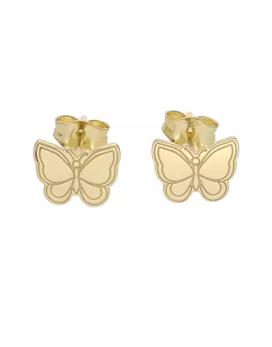 Boucles d’Oreilles Papillon en Or