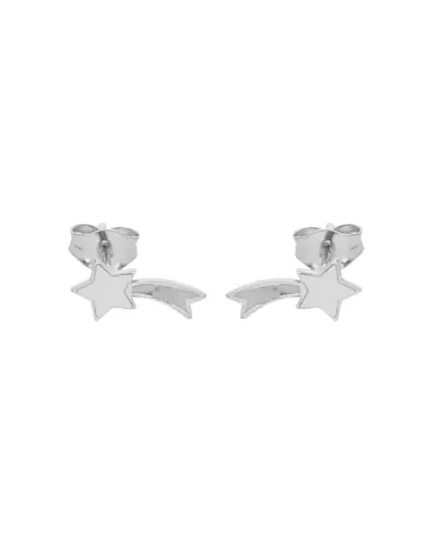 Boucles d’Oreilles Etoile Filante en Or