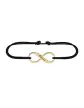 Bracelet Infini en Or Personnalisable Cordon