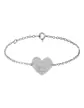 Bracelet Cœur Femme Main dans la Main en Or Personnalisable