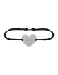 Bracelet Cœur Signe Zodiaque Enfantin en Or Personnalisable sur cordon