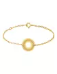 Bracelet Rond Ajouré Femme Décor Art Déco