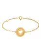 Bracelet Coeur Ajouré Femme Décor Fleur