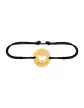 Bracelet Papillon Ajouré Or Cordon Personnalisable