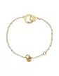 Bracelet Anneaux Entrelacés en Or Personnalisable