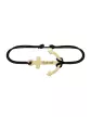 Bracelet Ancre en Or Personnalisable Cordon