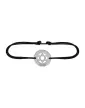 Bracelet Rond Etoile de David en Or Personnalisable Cordon