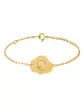 Bracelet Nuage Enfant Lettre gravée Style Floral