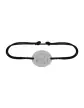 Bracelet Ovale Cordon Éléphant