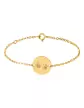Bracelet Rond Femme Empreintes Mains en Or Personnalisable