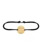 Bracelet Rond Cordon Papa Mon Hero en Or à Personnaliser