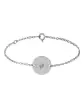 Bracelet Rond Enfant Ange Petits Pieds en Or Personnalisable