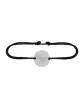 Bracelet Cordon Fleur de Naissance en Or Personnalisable