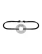 Bracelet Cordon Personnalisé Or Cercle Soleillé