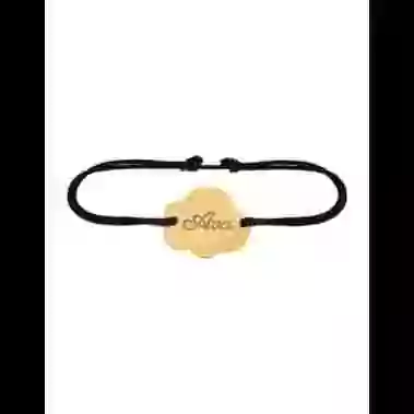Bracelet Nuage Or Cordon Personnalisable image cachée