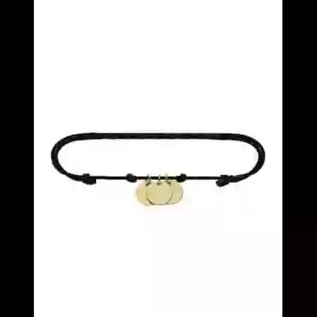 Bracelet Cordon 3 Pampilles en Or Personnalisable image cachée