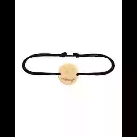 Bracelet Rond Cordon Colombe en Or Personnalisable image cachée