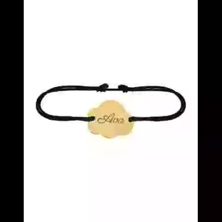 Bracelet Nuage Or Cordon Personnalisable image cachée