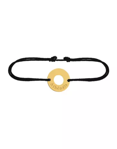 Bracelet Rond Ajouré Cordon Personnalisable