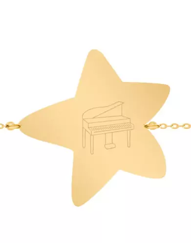 Bracelet Étoile Femme Piano