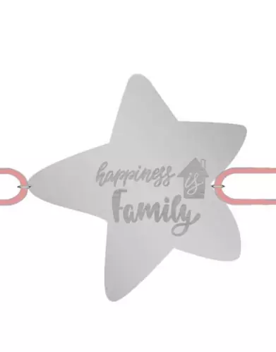 Bracelet Étoile Cordon Hapiness is Family