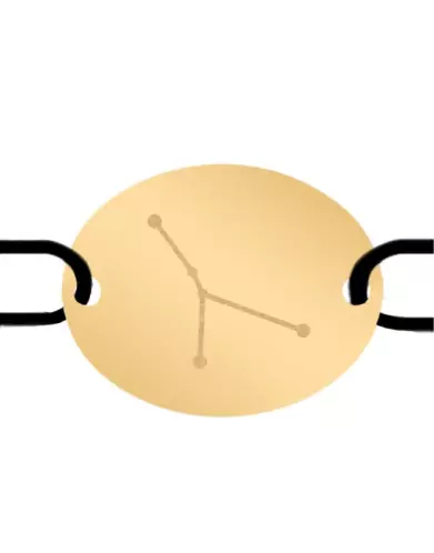 Bracelet Ovale Cordon Constellation