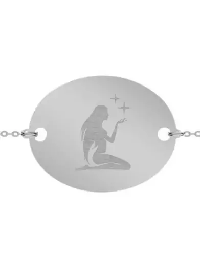 Bracelet Ovale Enfant Emblème Zodiaque