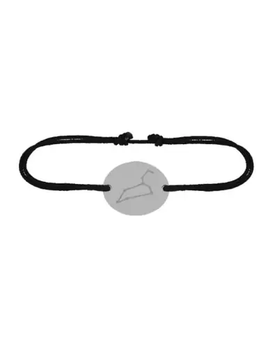 Bracelet Ovale Cordon Constellation Or Personnalisable